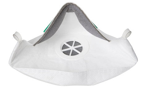 Disposable P2 FLAT FOLD VALVED RESPIRATOR